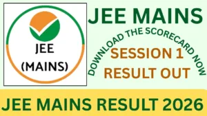 JEE MAINS RESULT 2026
