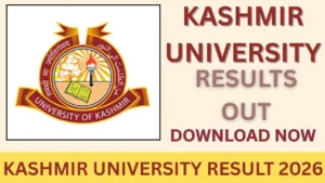 KASHMIR UNIVERSITY RESULT 2026