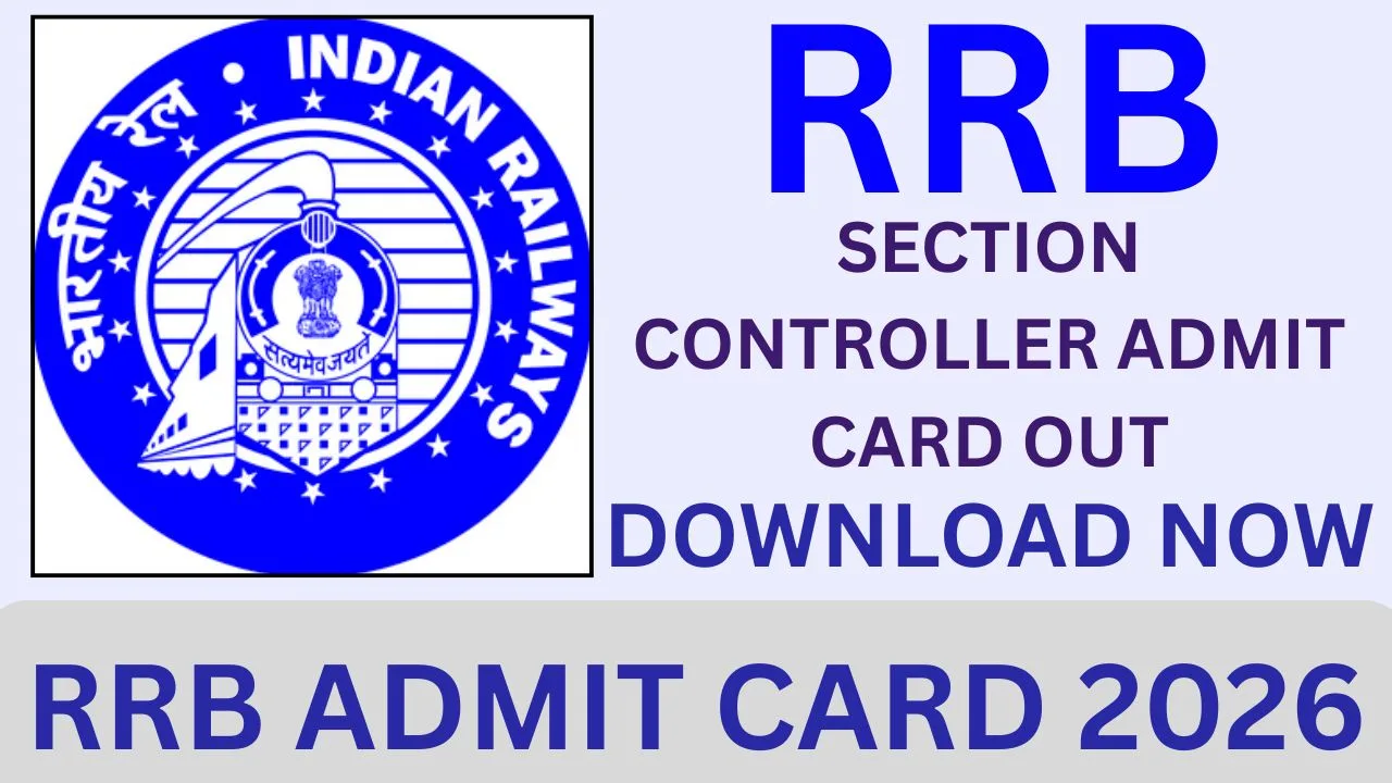 RRB ADMIT CARD 2026