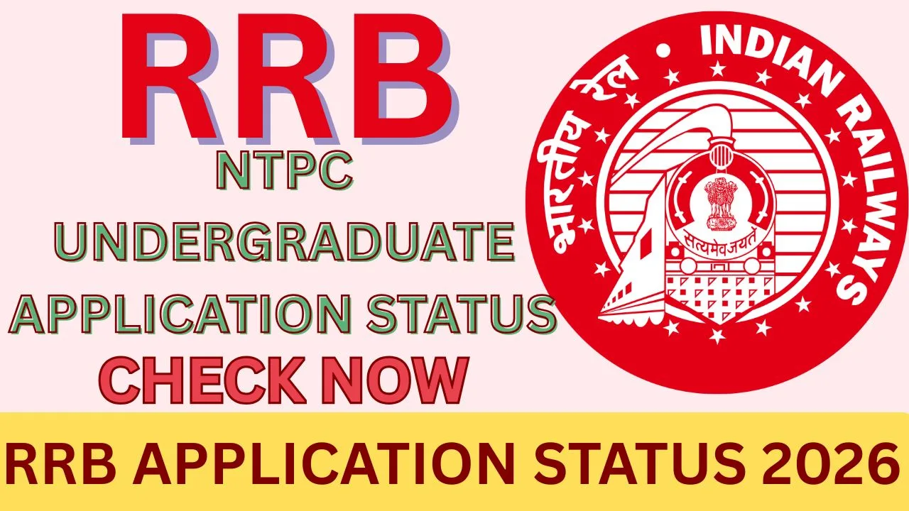 RRB APPLICATION STATUS 2026